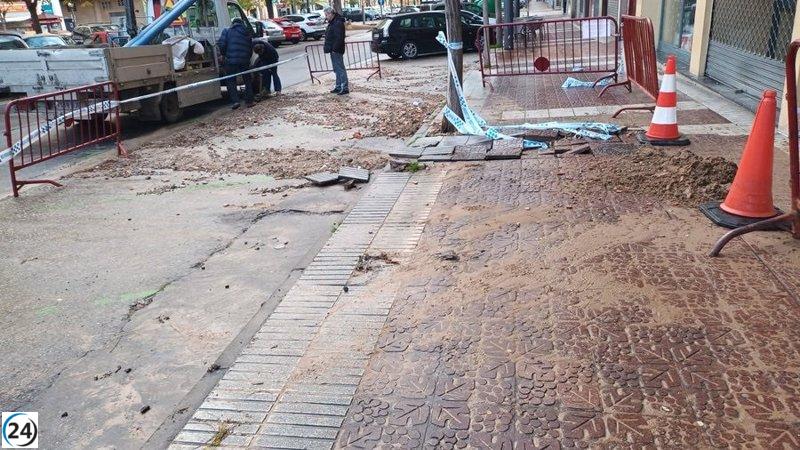 Ayuntamiento estima solución a rotura de tuberías en Beratúa y San Millán para esta tarde