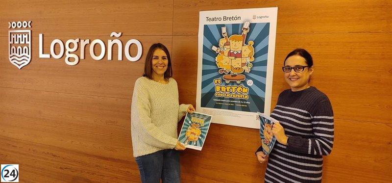 Logroño se suma a la educación cultural con el renovado programa escolar del Ayuntamiento 'El Bretón en las aulas'