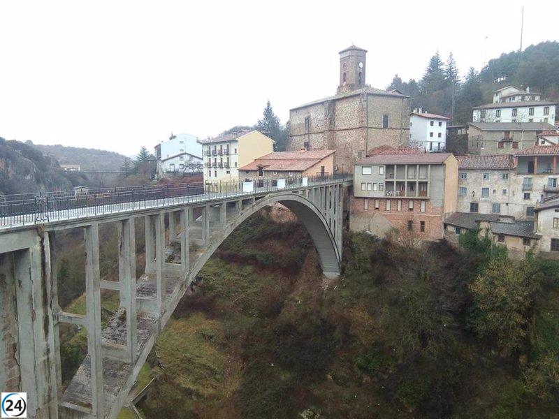 El viaducto de Ortigosa de Cameros entra en la lista verde según informe de Hispania Nostra.