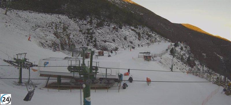 Valdezcaray estrena la temporada invernal con la pista 'Principiantes' el próximo domingo.