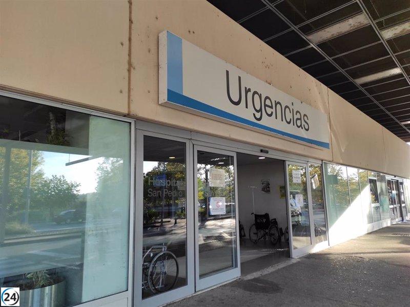 Accidente de tráfico en Logroño deja a ciclista herido y hospitalizado