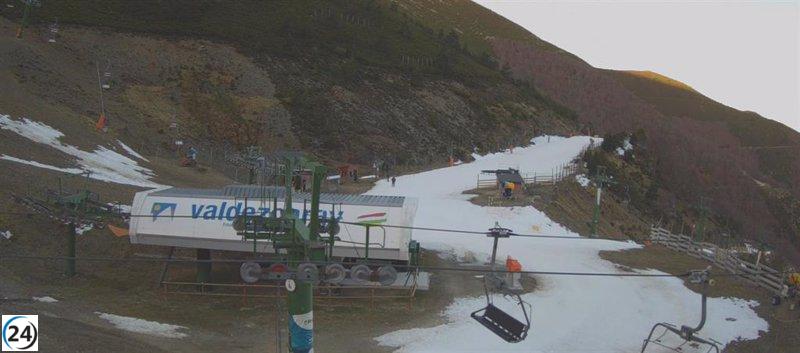 La estación de esquí Valdezcaray inaugura la temporada con la pista de nivel básico 'Principiantes' el miércoles