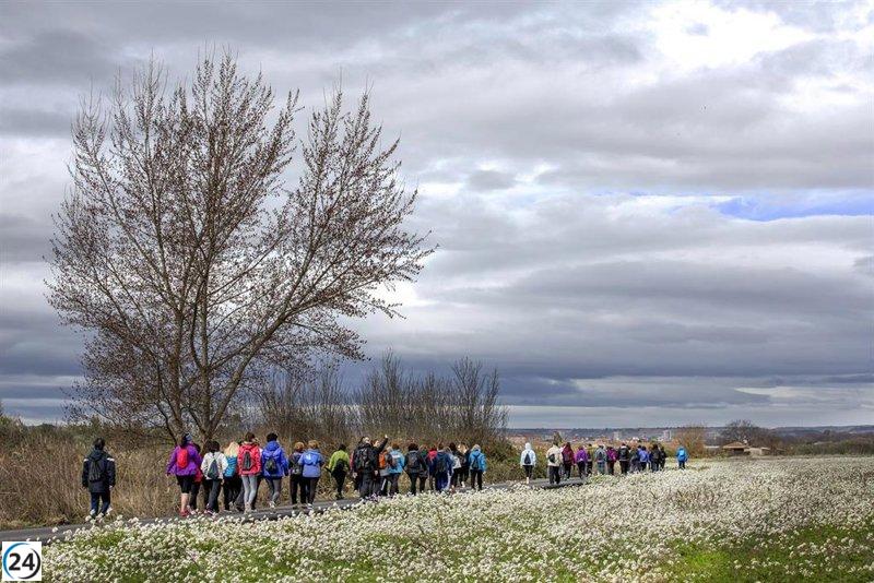 Día Mundial de la Salud: Paseo por las 'Huertas de Varea' para promover el bienestar físico y mental
