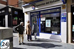 Un afortunado gana 46.000 euros en la Lotería Primitiva comprando su boleto en Alfaro