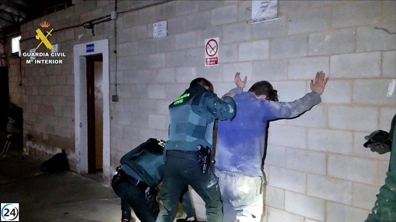 Detenido por la Guardia Civil un delincuente especializado en robo de cable