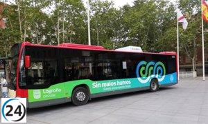 Logroño destina 2,79 millones para mejorar el servicio de ticketing del transporte urbano antes de fin de verano.