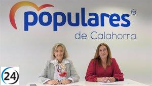 Andreú y Garrido priorizan los intereses del partido antes que las necesidades de los ciudadanos de Calahorra, según el PP.