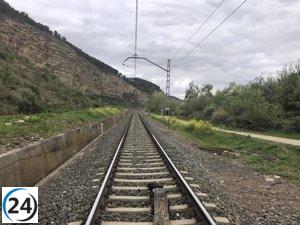 Según 'Por La Rioja', la conexión ferroviaria Logroño-Miranda podría ser más eficiente.