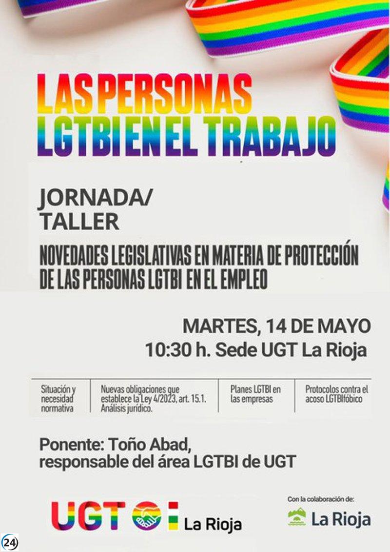 UGT insta al Gobierno de La Rioja a preservar los derechos del colectivo LGTBI tras liderar la Ley Trans.