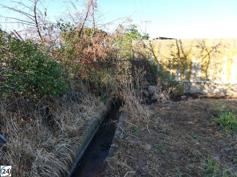 Ecologistas alertan sobre contaminación en Albelda de Iregua.