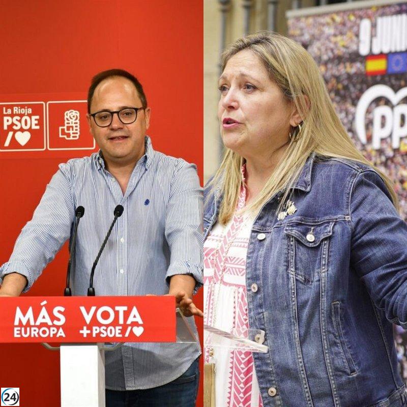 Histórico: La Rioja tendrá dos eurodiputados, Esther Herranz del PP y César Luena del PSOE