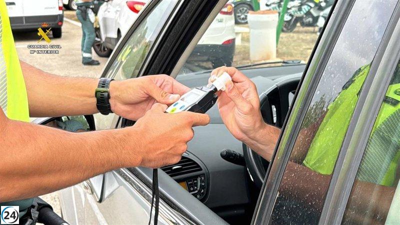 Tres personas investigadas por conducir bajo los efectos del alcohol en La Rioja.