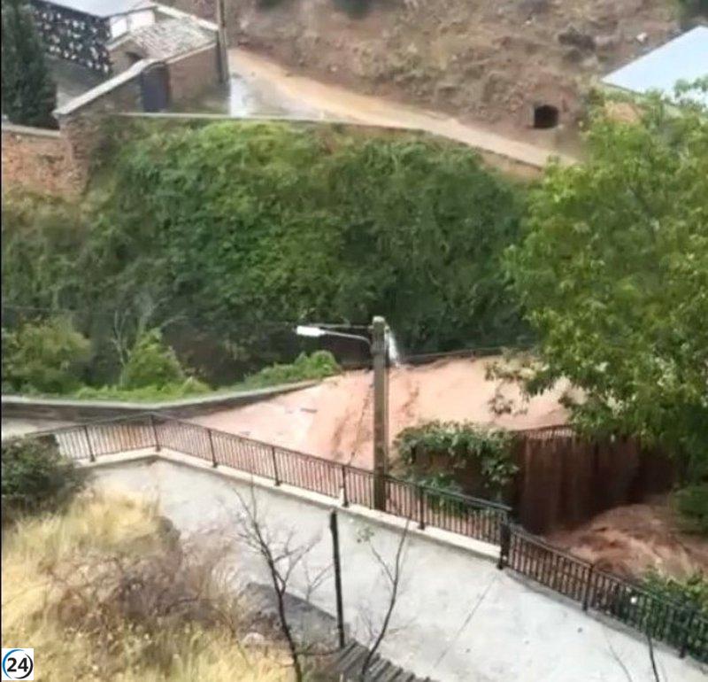 La Rioja sigue bajo alerta naranja por fuertes lluvias y tormentas este sábado