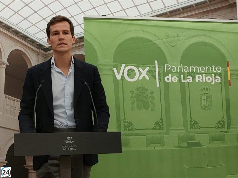 Vox exige en La Rioja medidas 