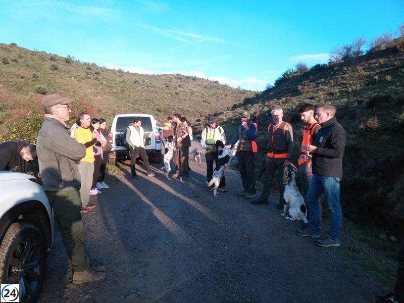 Santiago Pisón gana el campeonato de La Rioja de Caza Menor con Perro