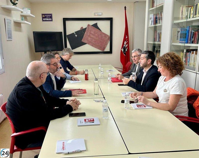 UGT advierte al PSOE sobre financiamiento de servicios públicos en presupuestos.