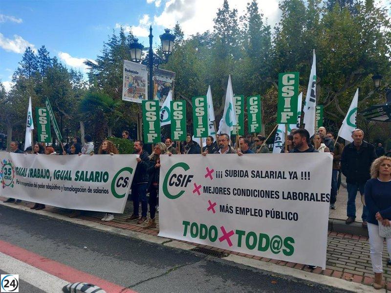 CSIF La Rioja denuncia el descuido hacia los empleados públicos y exige mejoras y protección para MUFACE.