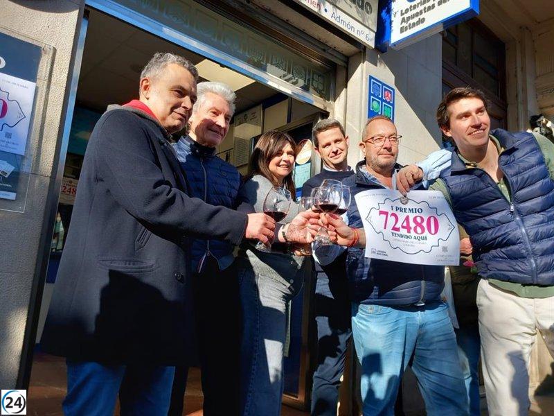 El alcalde de Logroño celebra la llegada de 'El Gordo' y su impacto económico en la ciudad.