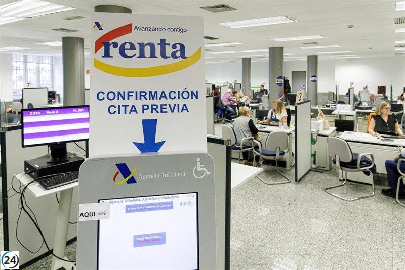 La Agencia Tributaria reintegra más de 98 millones a más de 126,200 contribuyentes en La Rioja antes de fin de año.