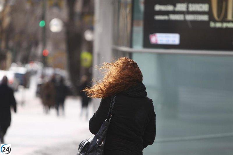 La Ibérica riojana bajo alerta amarilla por vientos intensos este domingo.