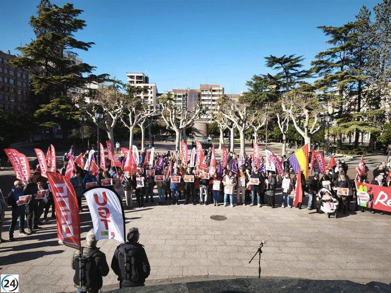 UGT y CCOO en Logroño exigen a los partidos que eviten la confrontación que perjudica a la ciudadanía.