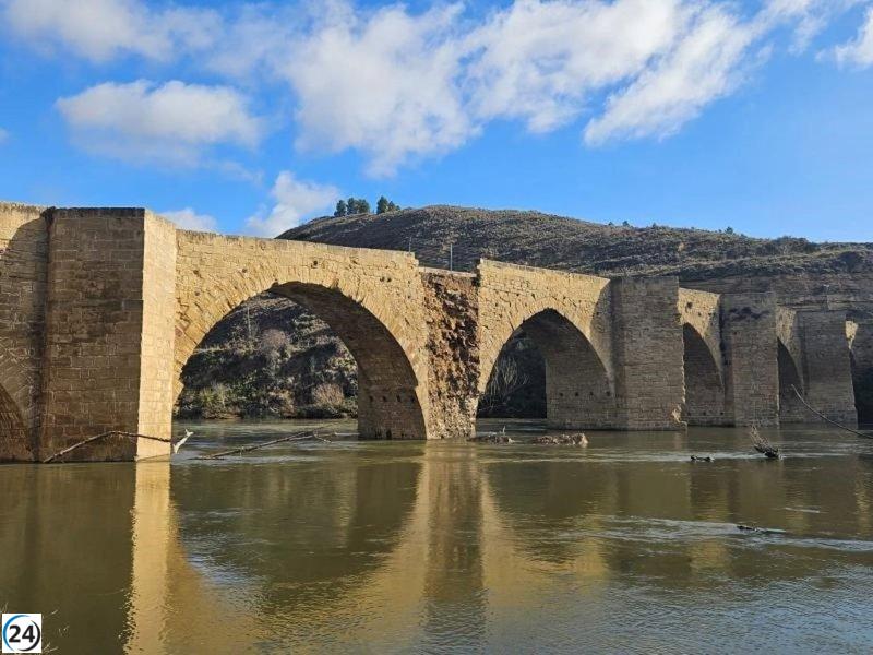 El Gobierno de La Rioja solicita un análisis de la base estructural del puente de Briñas en Haro.