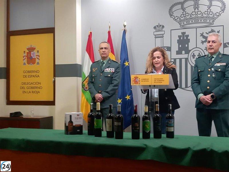 Desmantelan en Asia una red de falsificación de vinos de la DOCa Rioja.
