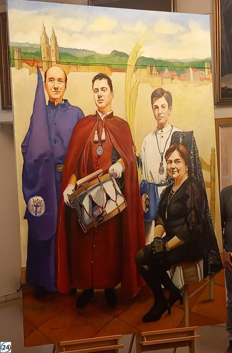 La Cofradía de la Flagelación critica el uso no autorizado de su vestimenta en el cartel de Semana Santa de Logroño.
