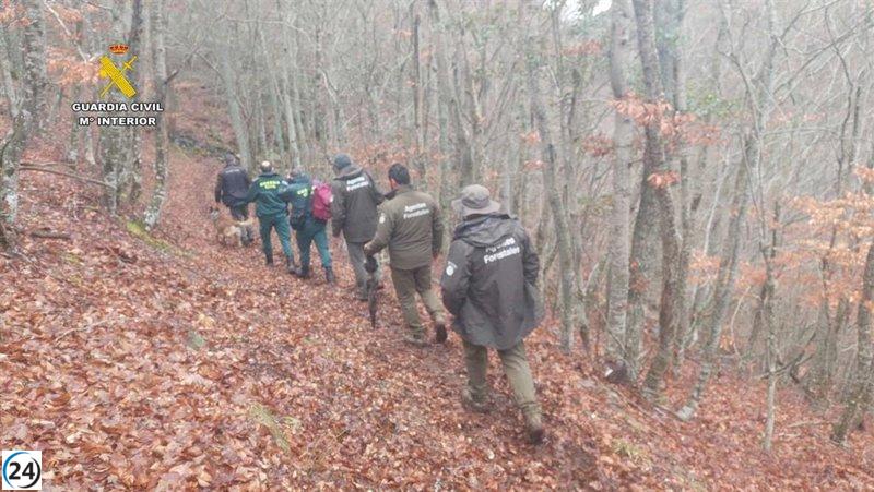 La Guardia Civil de La Rioja refuerza las inspecciones para detectar cebos tóxicos.