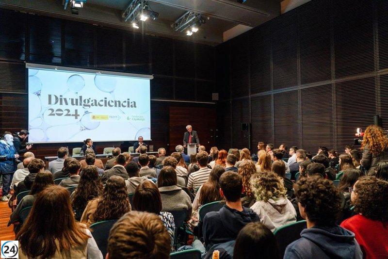Jóvenes de Logroño se reúnen con el premio Nobel de Química 2022, Morten Meldal.