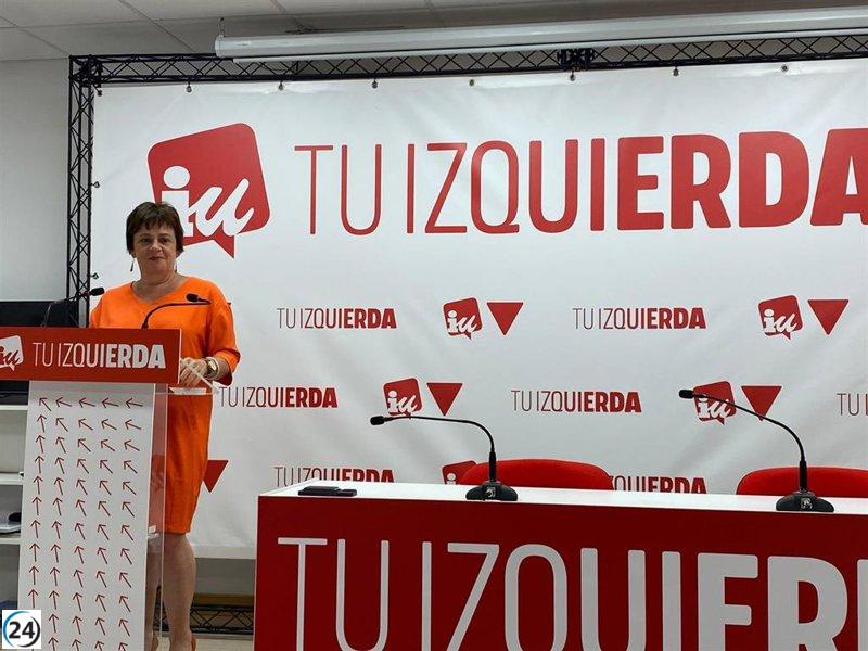 IU exige a Martín que actúe y respete la normativa en la atención a menores no acompañados.