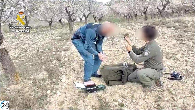 Detienen a un joven de 31 años por cazar aves silvestres ilegalmente, investiga el Seprona.