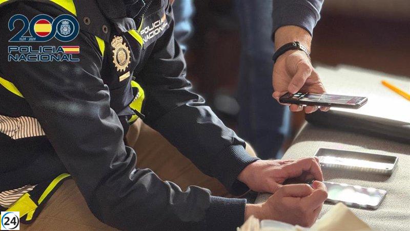 Arresto en Logroño por distribución de pornografía infantil a través de mensajería instantánea.