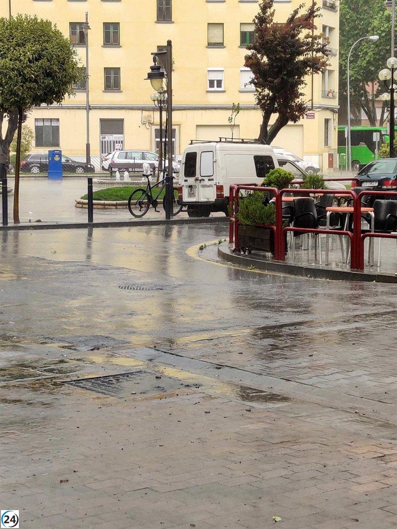 La Aemet extiende el aviso amarillo por tormentas en La Rioja hasta mañana a las 21 horas.