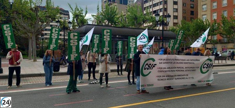 CSIF exige diálogo para el Estatuto Marco en Sanidad, aumento de salarios y actualización de categorías laborales.