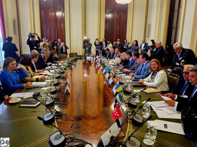 Manzanos enfatiza al MAPA la necesidad de colaboración para apoyar el sector vitivinícola.