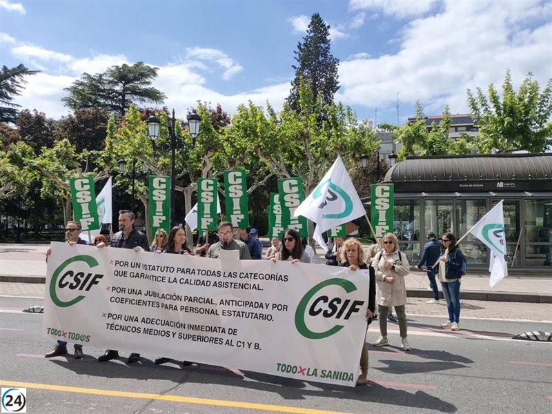 El CSIF exige un marco sanitario que garantice derechos laborales y económicos para todo el personal.