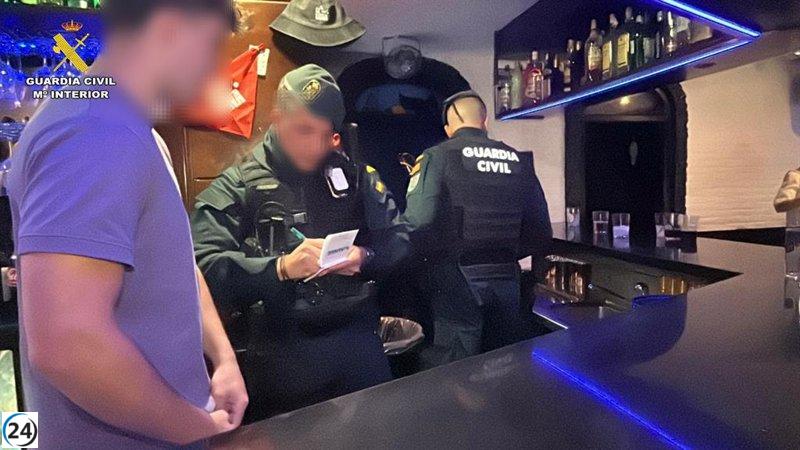 Impactante operativo de la Guardia Civil en Alfaro.