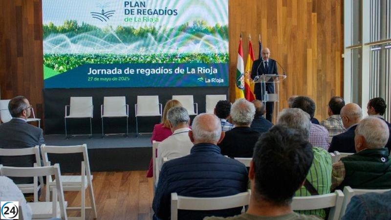 La Rioja lanza la primera etapa de su ambicioso Plan de Regadíos.
