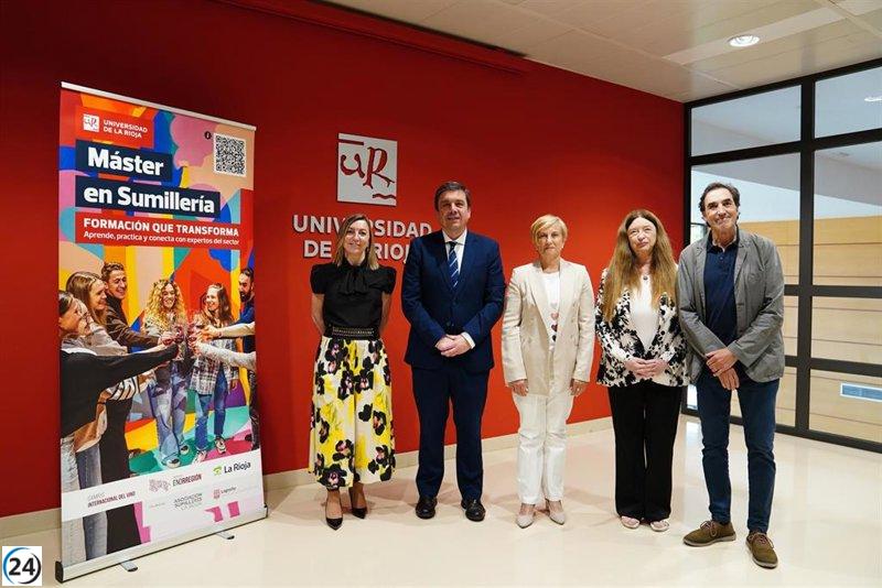 El Máster de Sumillería de la UR celebra el 16 de junio un encuentro con renombrados sumilleres de España.