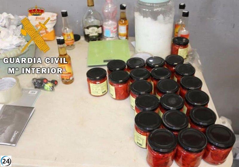 Desarticulan en Tudela una banda que comercializaba conservas fraudulentas como 'Pimientos del cristal' en La Rioja.