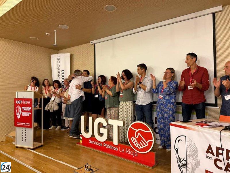 Fernando Domínguez obtiene el 95,77% de los votos y continúa al frente de UGT Servicios Públicos.