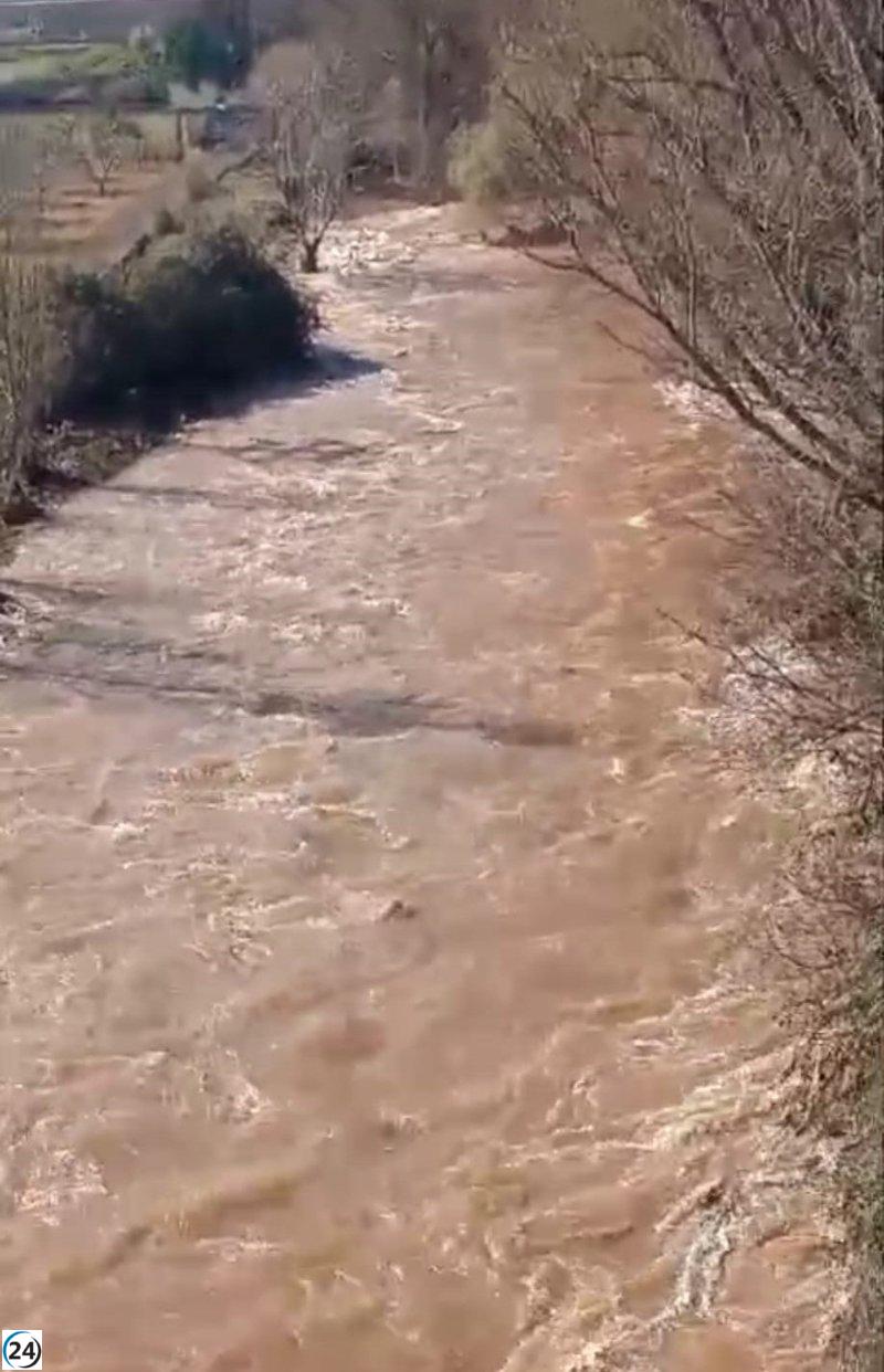 La CHE alerta sobre el riesgo de inundaciones en barrancos y ríos pequeños en la cuenca del Ebro.