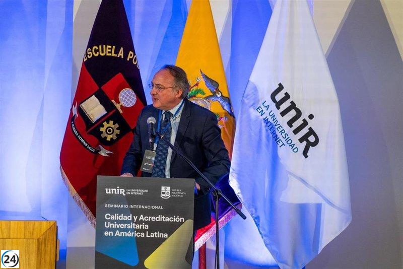 UNIR lleva a cabo en Ecuador un seminario sobre Inteligencia Artificial en la educación superior.