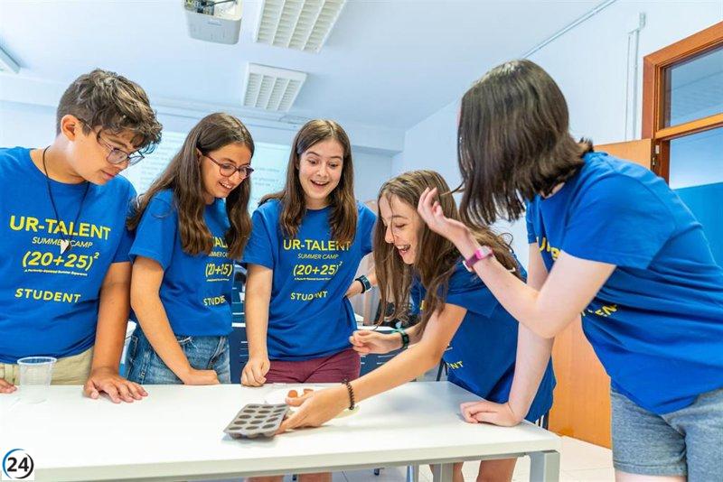 Ciento cuarenta jóvenes de seis naciones y ocho regiones españolas se unen al Summer Camp UR Talent.