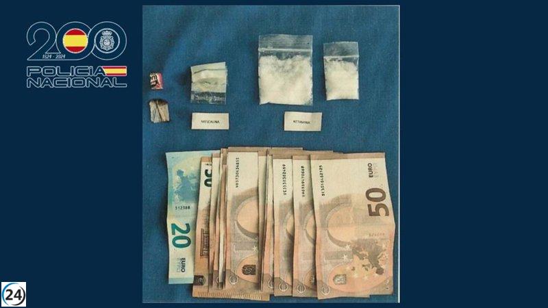 Arrestan a un joven de 20 años en Logroño por comercializar ketamina.