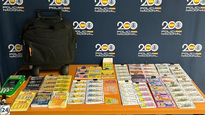 Arrestado en Logroño por asaltar a un empleado de la ONCE y robarle una mochila con cupones y más de 1.100 euros.