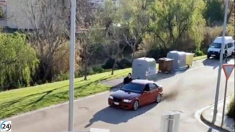 Tres jóvenes son investigados por la Guardia Civil por delitos de tráfico y robo de vehículo en Alfaro y Navarra.