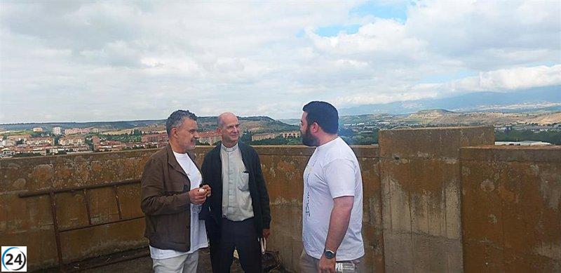Logroño inaugura la torre de Santiago, un nuevo mirador con vistas de 360º sobre el Camino.
