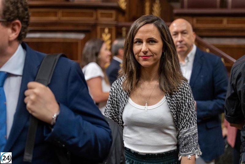 Belarra solicita la liberación del barco 'Handala' con el voluntario de La Rioja, Sergio Toribio, a bordo.